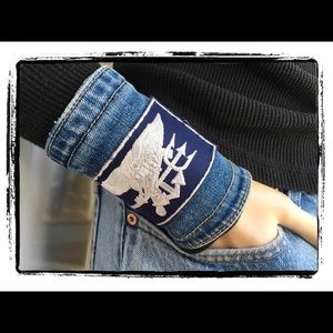 🇺🇸 US Navy SEALS DENIM CUFF BRACELET 🇺🇸